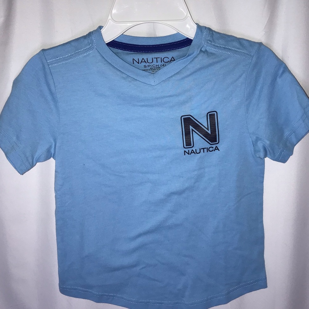 Nautica light blue short sleeve T-shirt